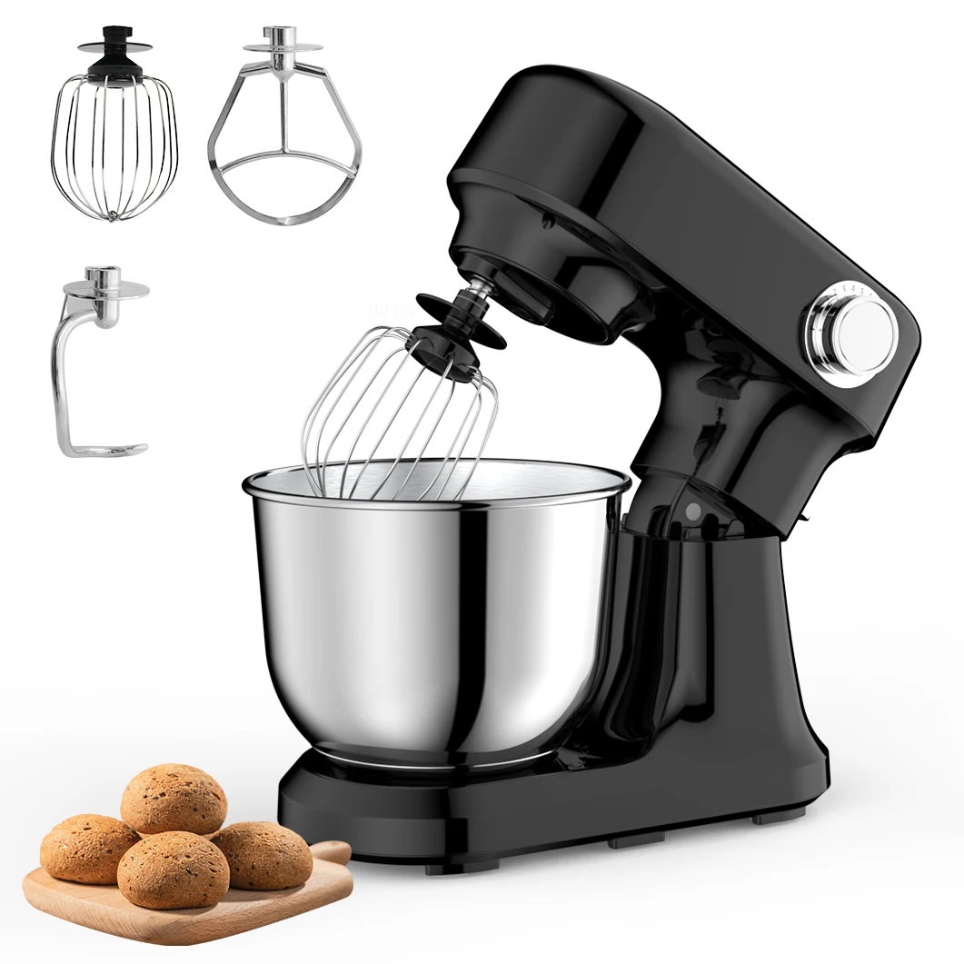 

Profession 5L Stand Pastry Mixer 1500W Cake Machine Food Planetary Dough Mixer Kitchen Small Household Appliances
