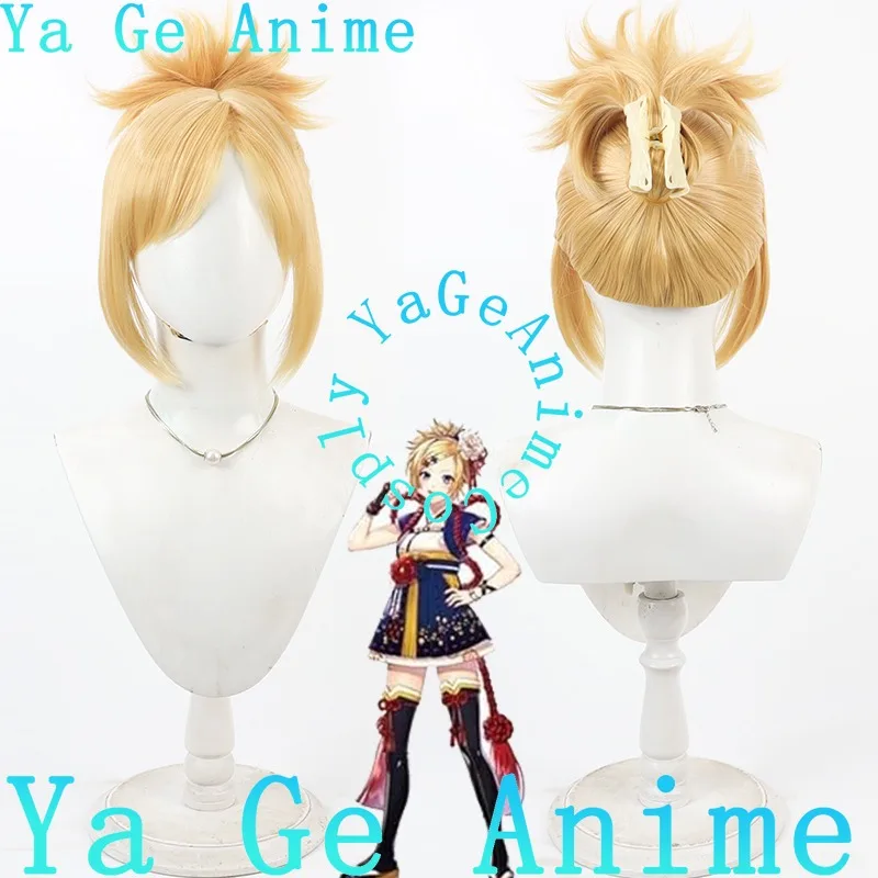 

Ya Ge Anime Unison Fukagawa Mayoi Cosplay Wig Anime Reality Show Game Role-playing Wig Used For Anime Dance Parties
