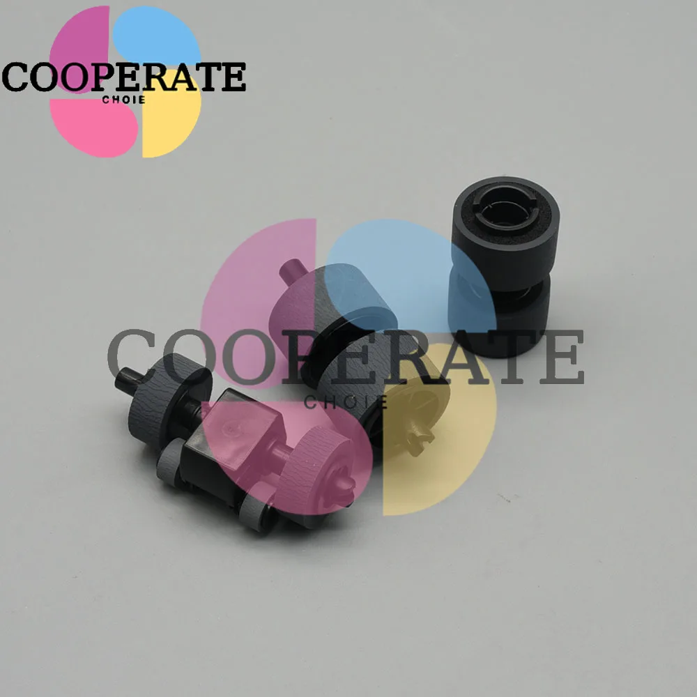 5Sets ADS-4100 4300 ADS-4500W 4700W PRK-A3001 Pickup Brake Separation Roller support for Brother ADS-2200 ADS-2700W ADS-3100 ADS