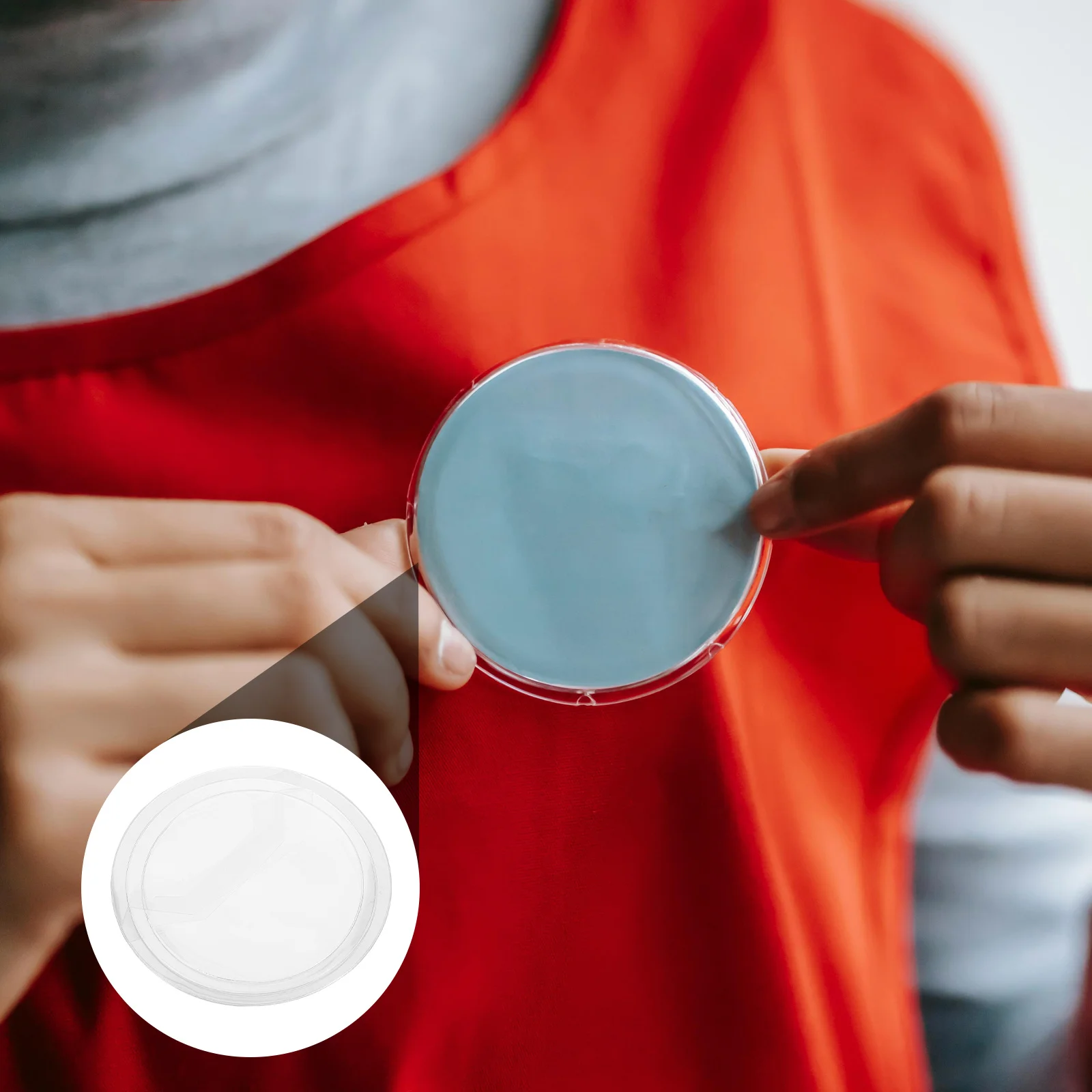 60Pcs Badge Protective Sleeves High Transparency Thick Clear Covers Shockproof Badge Holder Case for Enamel Pins Button Pins