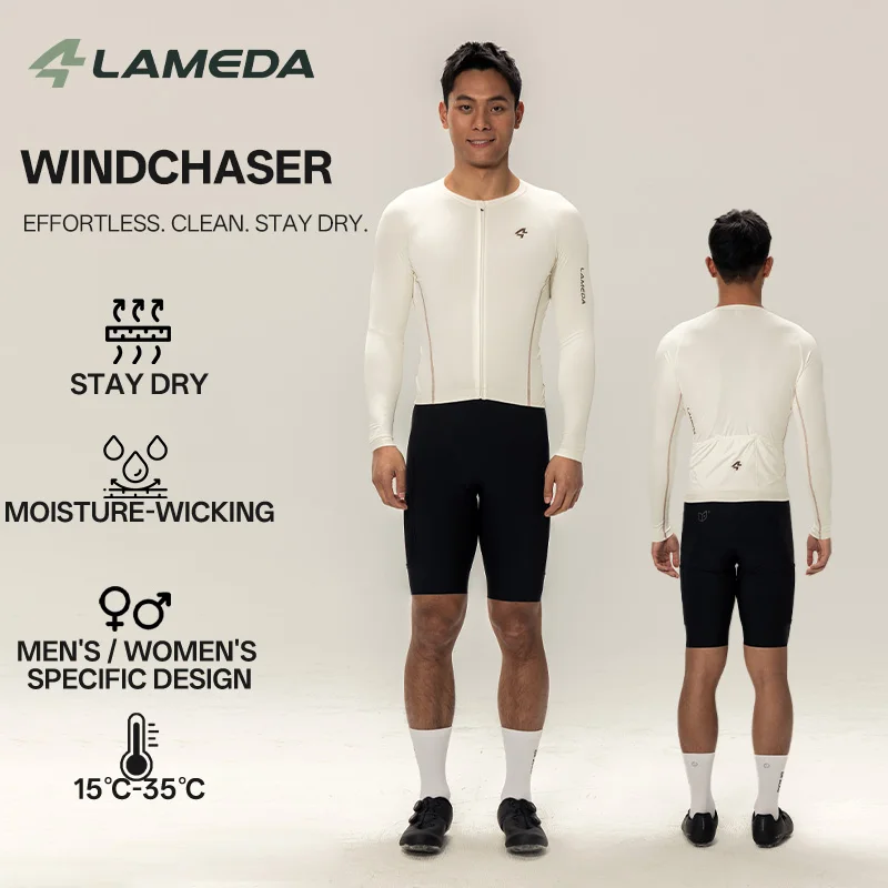 

Велоодежда Lameda для мужчин и женщин: быстросохнущие велосипедные джерси с длинным рукавом для шоссейных и горных велосипедов