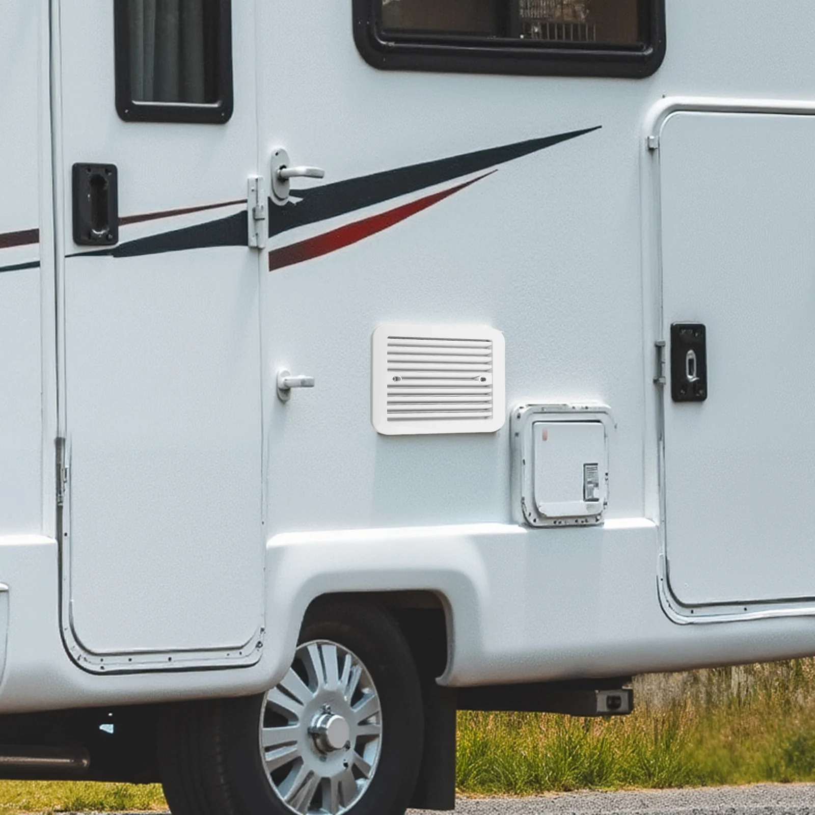 For Boats For RVs Exhaust Fans Outdoor Use Travel Comfort 175*155mm Engineering-grade ABS Material Fine Mesh Protection