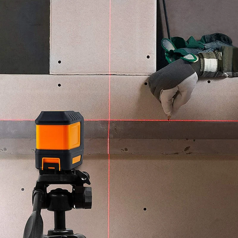 Self-Leveling 50 Feet Horizontal, Vertical And Horizontal Crosshairs, Used For Building Or Picture Hanging