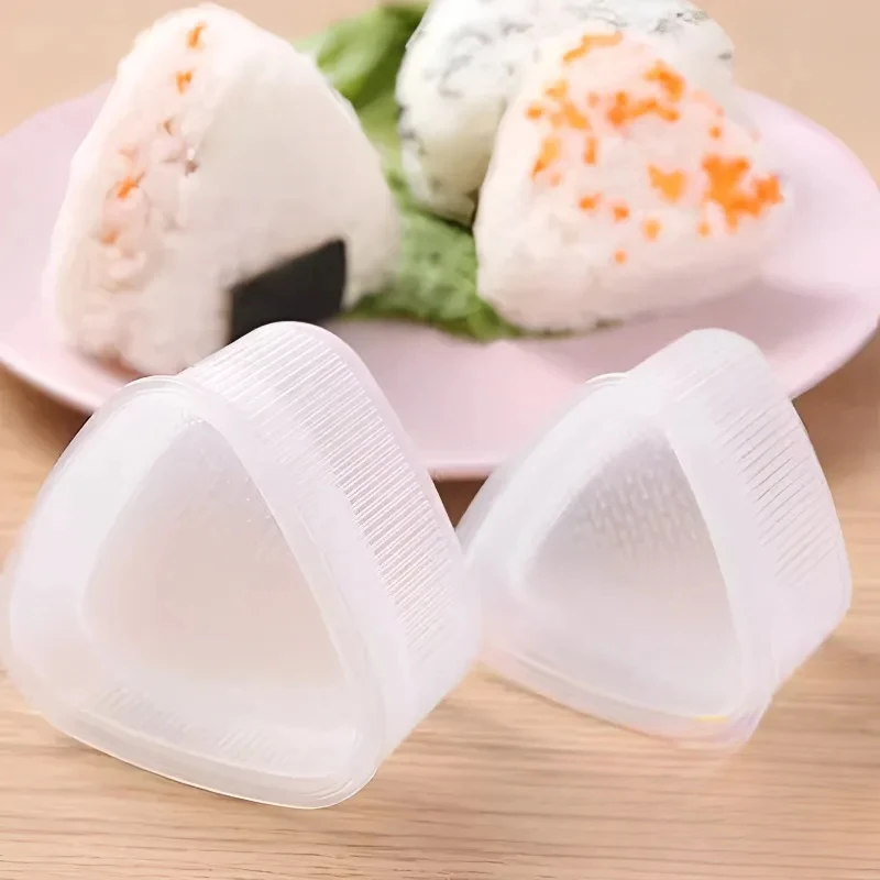 Kitchen Sushi Maker Mold Triangle Sushi Mould Rice Shaper Kids Rice Molds Japanese Bento Making Machine