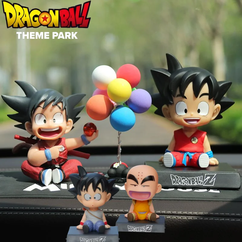 Dragon Ball Son Goku Jongens & Meisjes Nieuwe Auto Persoonlijkheid Cartoon Creatieve Anime Bobblehead Pop Ornament Mobiele Telefoon Houder Speelgoed