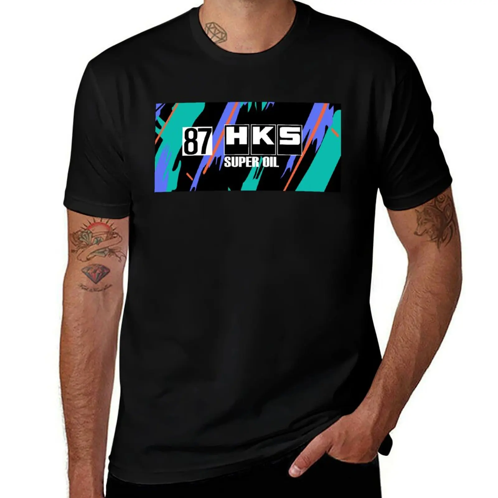 

HKS R32 GT-R T-Shirt new edition sports fans oversized anime t shirts shirts graphic tee men