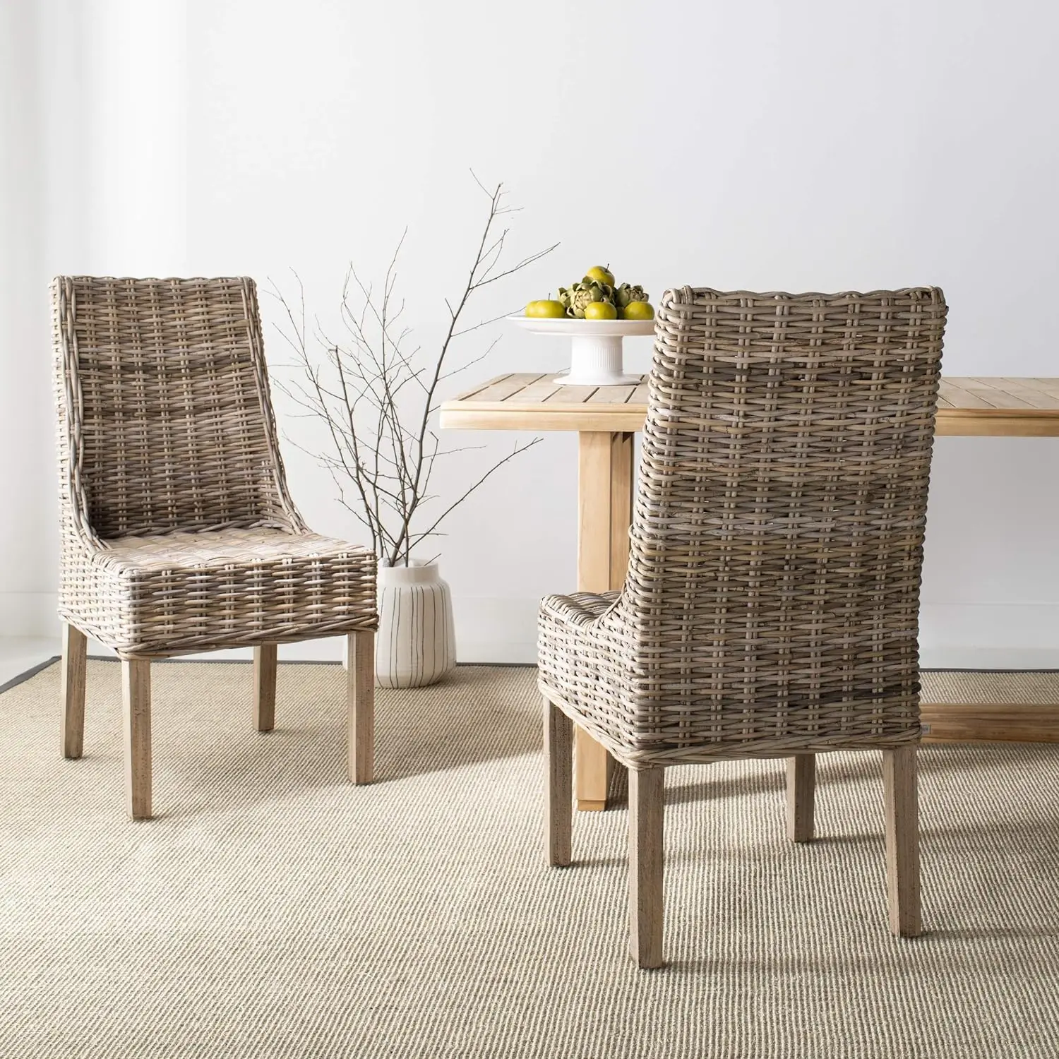 Safavieh Home Collection Suncoast Brown Dining Chair