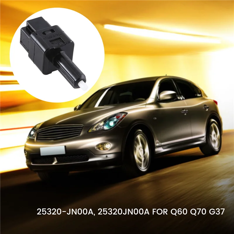 

QB-For Nissan Sentra Altima Titan Infiniti Q60 Q70 G37 Brake Light Switch Replacement Parts 25320-JN00A, 25320JN00A 25320AX00C