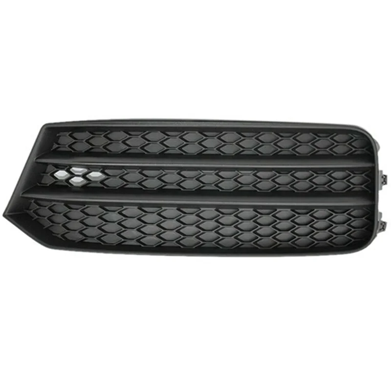 ABHY-8XA807681B 8XA807682B Bumper Depan Lampu Kabut Penutup Lampu Kabut Kisi Lampu Kabut Bezel Mobil Berlubang untuk A1 2015-2019 Par