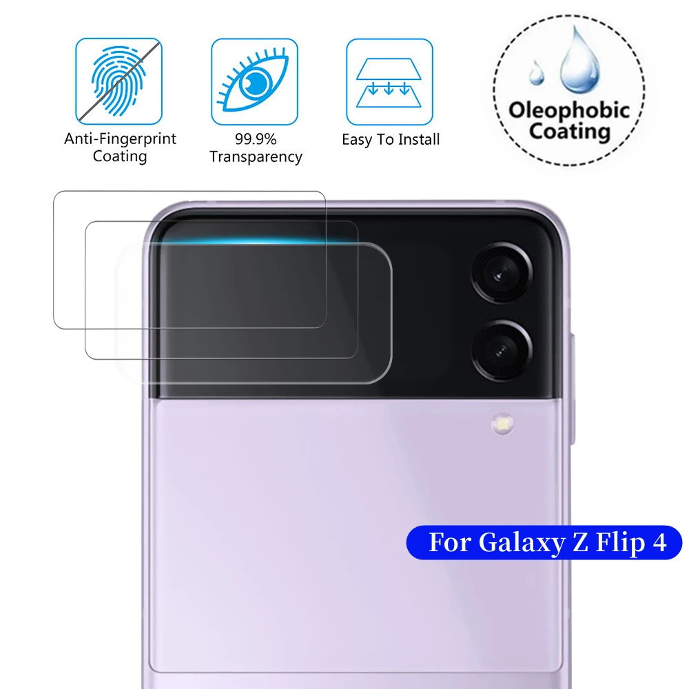 Защитная пленка для объектива камеры Samsung Galaxy Z Flip 4 5G HD, прозрачное закаленное стекло Z Flip4, защитная пленка для Galaxy Z Flip 4 2022