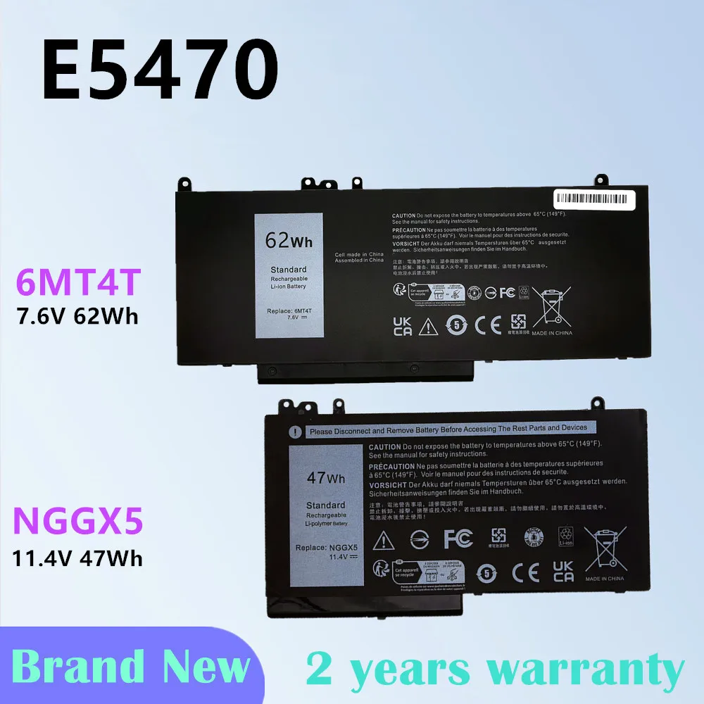 

NGGX5 Battery For Dell Latitude E5470 E5570 for Precision 3510 JY8D6 RDRH9 E5570 M3510 6MT4T 7V69Y TXF9M 79VRK 07V69Y
