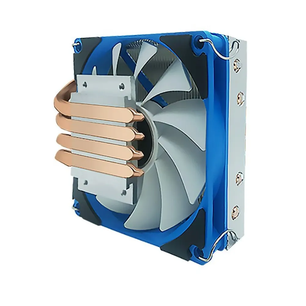 Arsylid AI-3900 Low Profile 39mm 37mm CPU Slim UP Blowing 4 Heat Pipe AM4 LGA1700 LGA1200 LGA115x Radiator Fan for A4 Chassis