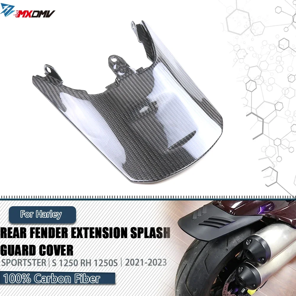 

For Harley Sportster S 1250 1250S 2021 2022 2023 Motorcycle Carbon FIber Front Rear Fender Splash Mudguard Fairing