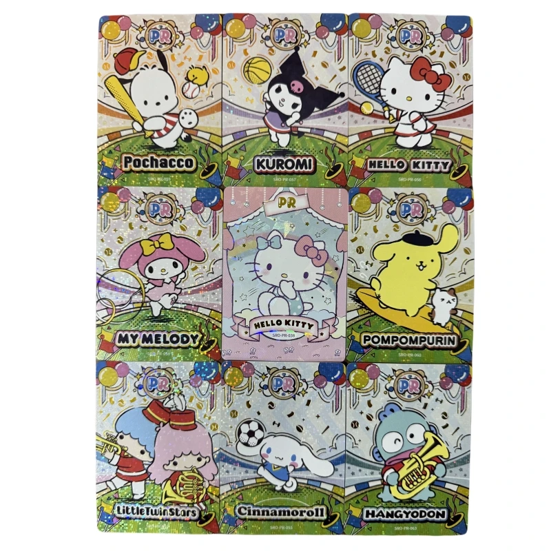 Hot Sell New In Anime Character Collection Hobby Card Book Sanrio Cute Cinnamoroll Melody Kuromi Hello Kitty Children's Gift