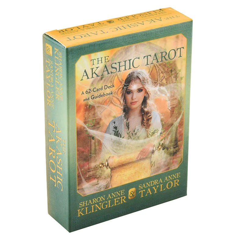 The Akashic Tarot 62 PCS card by Sharon Anne Klingler Fortune Telling Game Divination Tools For All Skill Levels