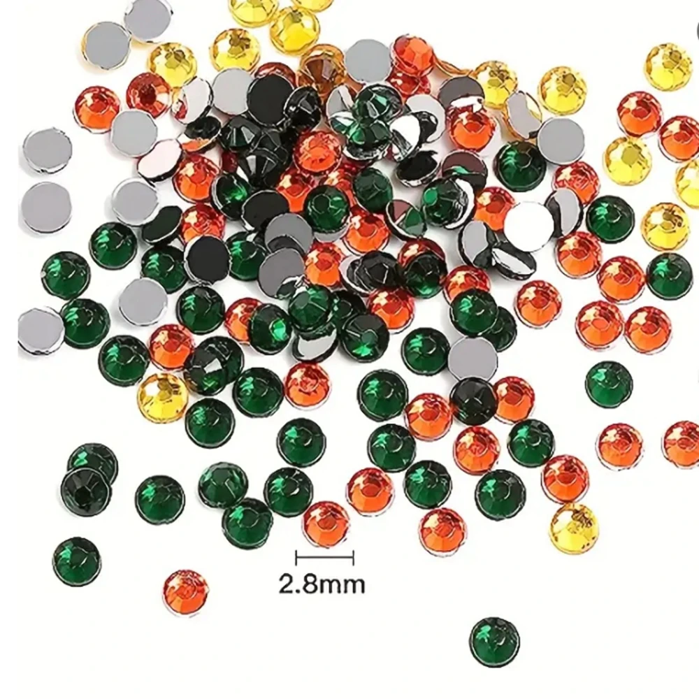 4000pcs/Set Diamond Painting Crystal Beads Only Random Color Each 200pcs Total 20 Colors Diamond Art Replacements Beads