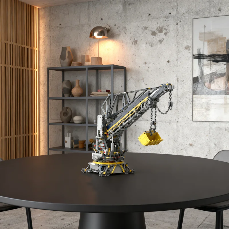 

3518 деталей MOC UNLOADER: Техническая модель-конструктор, креативный подарок для самостоятельной сборки, декор для демонстрации, премиум-класс, для взрослых и детей, игрушка для дома и офиса