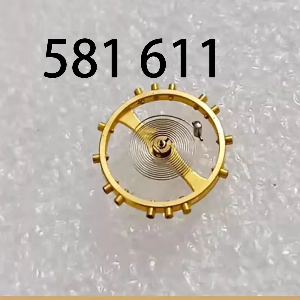 

Watch Accessories Shanghai 581 611 Balance Spring Full Swing Movement Balance Wheel Parts Tourbillon