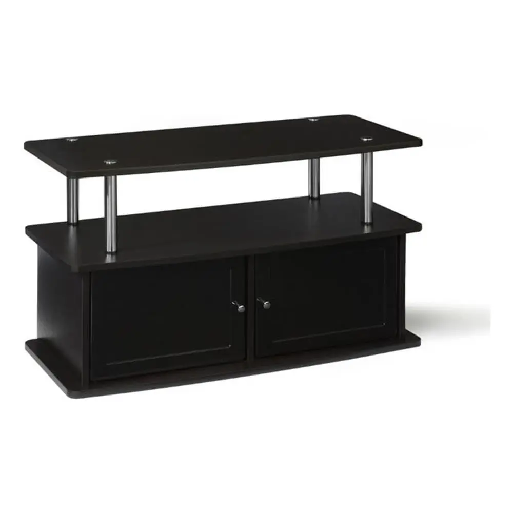 

Designs2Go 40 H Tv Stand With 2 Storage Cabinets And Shelf, Espresso