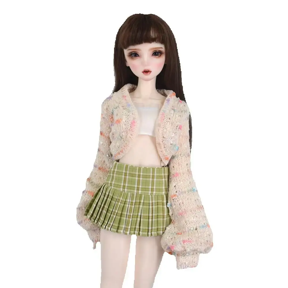 Fits 60cm 1/3 BJD Doll Clothes DD SD Fashion Knitted Three-Piece Set