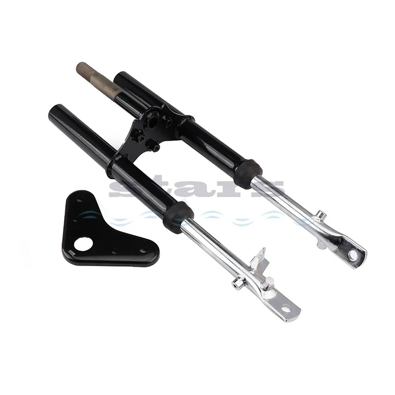 Motorcycle Front Forks Suspension with Triangle Shock Up and Down Clamp Fit for 50 50cc Xr50 Crf50 50 Xr Dirt Pit Bike view 4