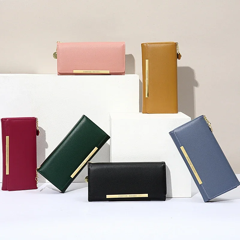 

Retro Large Capacity Long Wallet Multi-card Women's Wallet Multi-function Zipper Wallet