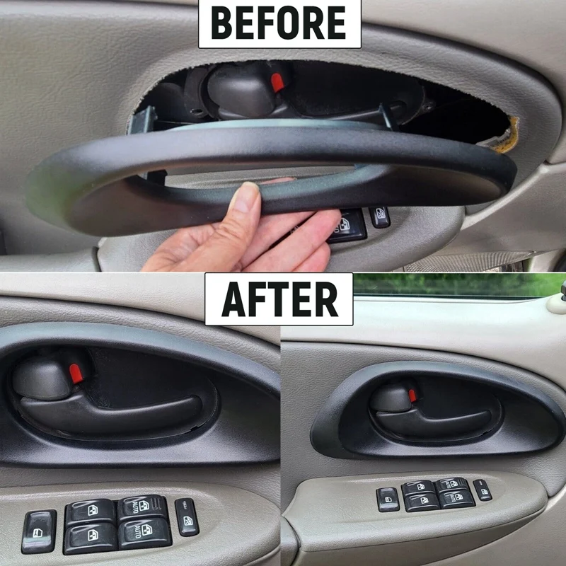 

4PCS Front Rear Inner Door Handle Bezel For Trailblazer 2002-2009 15214503 15214502 15214506 15214507