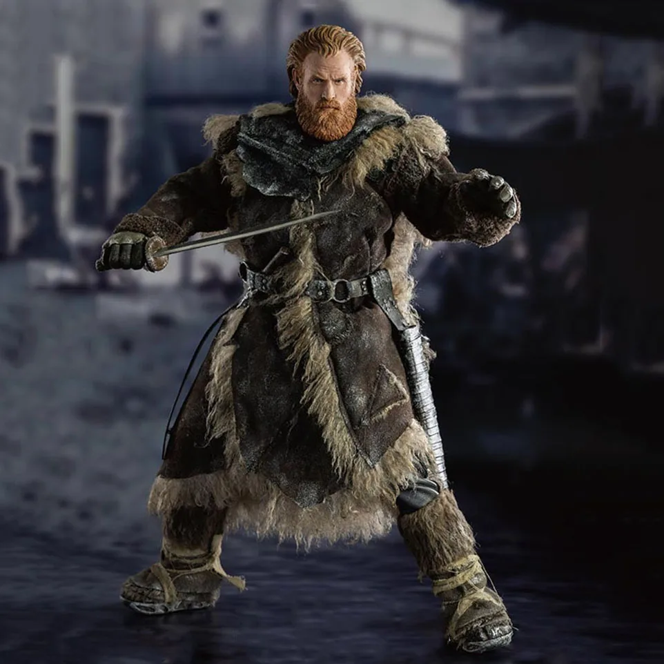 

Threezero 3Z0106 1/6 Male Soldier Tormund City State Guard Wild Man With Weapon 12'' Action Figure Model Best Collection