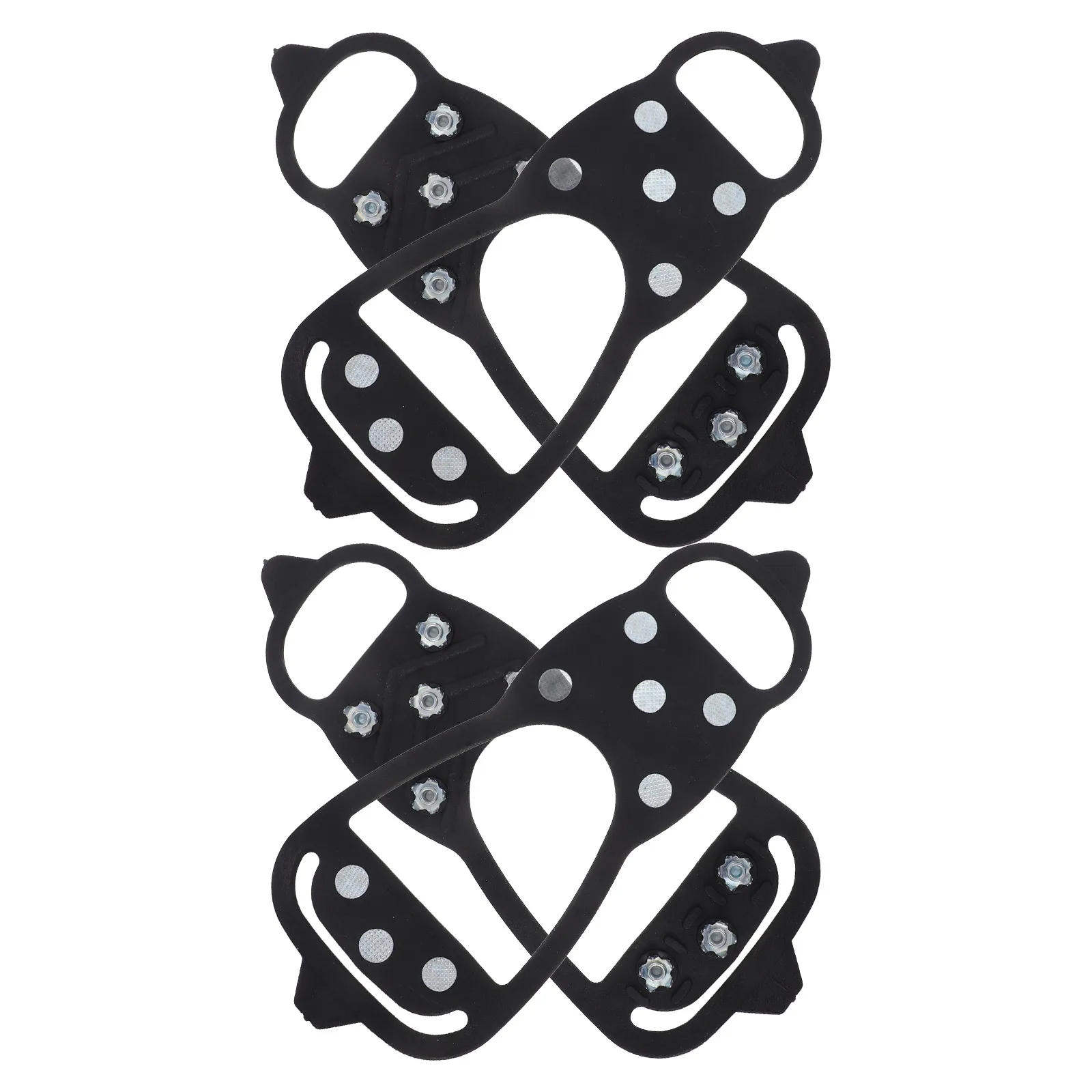 

2 Pcs Anti-skid Spikes Boots Snow Shoe Cover Non-slip Covers/campons Crampons for Hiking Men