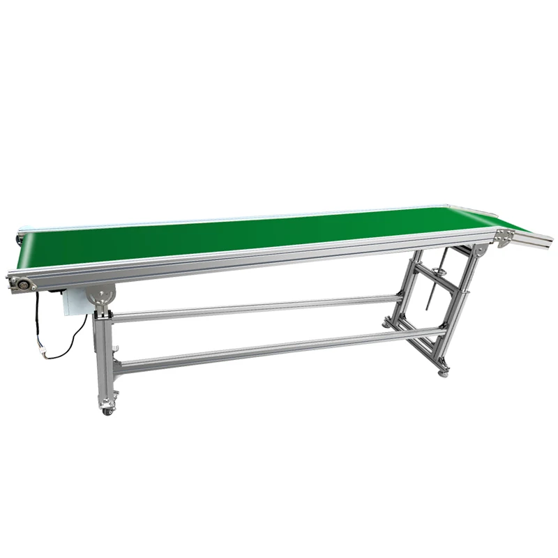 

Small conveyor belt assembly line conveyor belt skirt climbing machine logistics belt injection molding machine high te