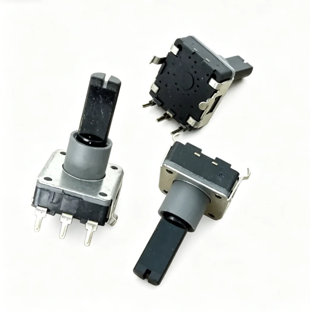 Washing machine gear switch EC16 type vertical encoder LEAD 3-pin 12 gear handle length 20MMF 1pcs
