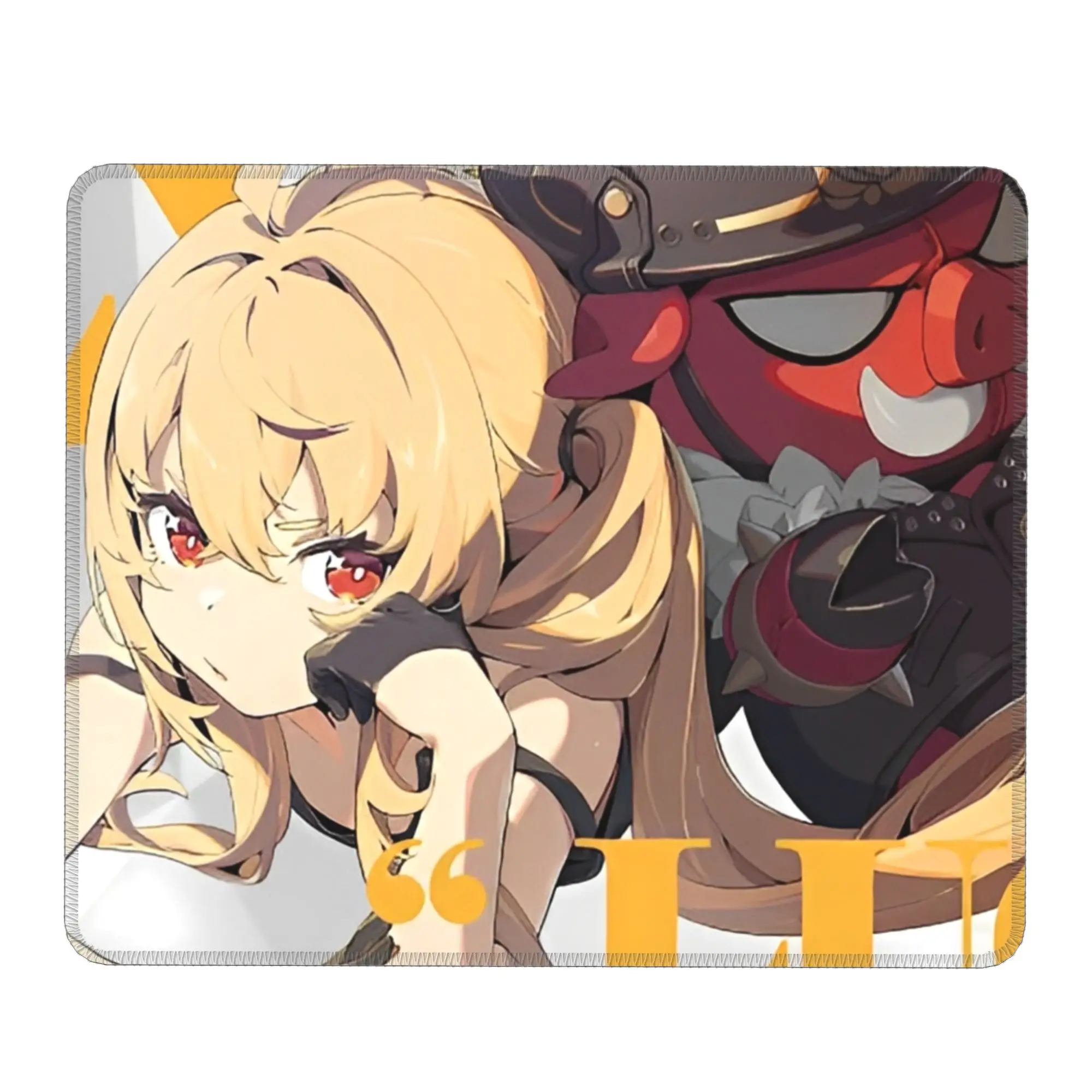 Cartoon Zenless Zone Zero Mouse Pad  Cute Round Mousepad Custom DIY Comfort High Quality Mouse Mats For Notebook Computer