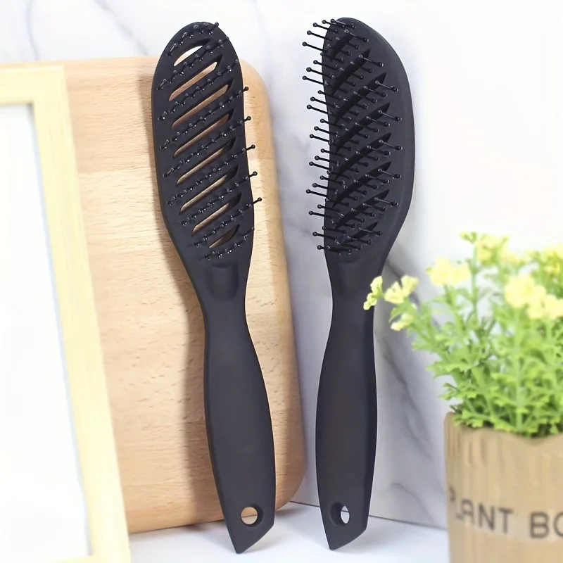 

Professional Hair Styling Comb - Durable, Heat-Resistant, Nylon Bristles for All Hair Types, Detangling & Blow Drying