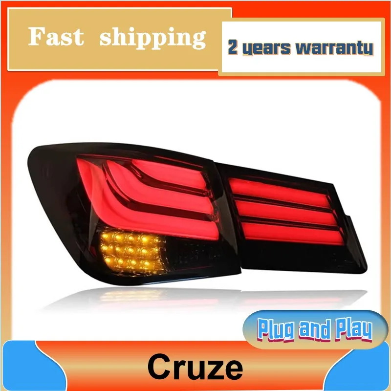 

Car Styling for Chevrolet Cruze Taillight 2009-2015 Cruze Tail Lights Rear DRL Fog Brake Turn Signal Reversing