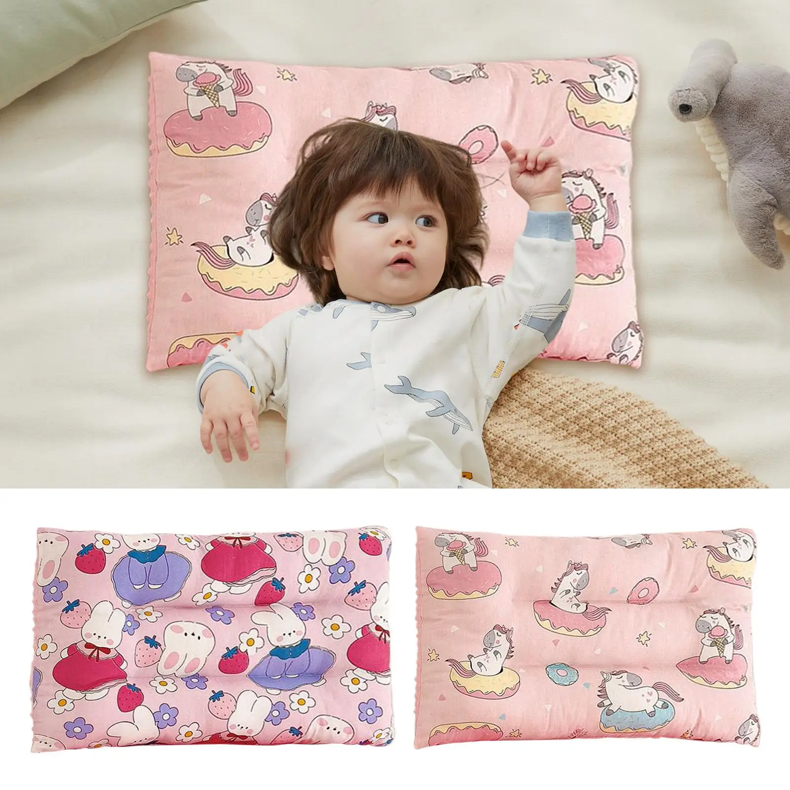 وسائد أطفال لوسادة نوم للأطفال الصغار بنمط كرتوني، وسادة لطيفة مزخرفة ناعمة قابلة للغسل لأريكة أرضية الكرسي #2
