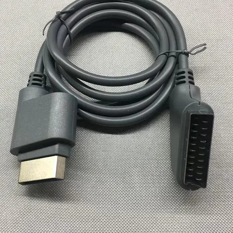 For Xbox360 SCART RGB Cable, Audio Video Lead For Euro Monitor