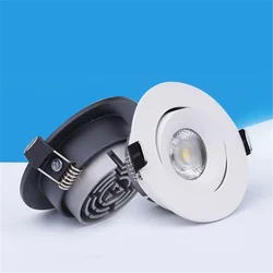 Ultra High Quality Recessed LED Downlight Ultra-thin Ceiling Lamp 9W12W15W18W20W24W COB Spotlight AC110V-230V Indoor Lighting