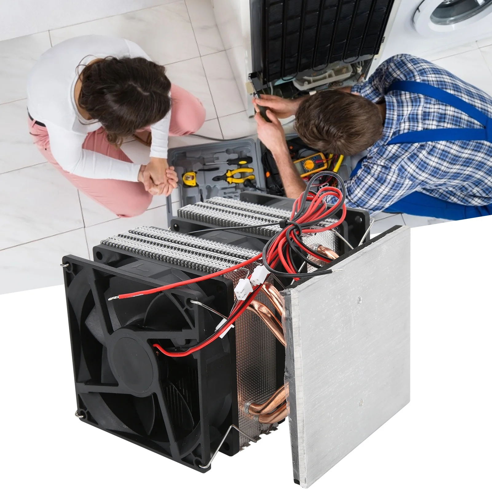 Koelplaat 12715 12 V 240 W Thermo-elektrische Koeler Peltier Halfgeleider Koeling Koelsysteem Koude Plaat Koeler
