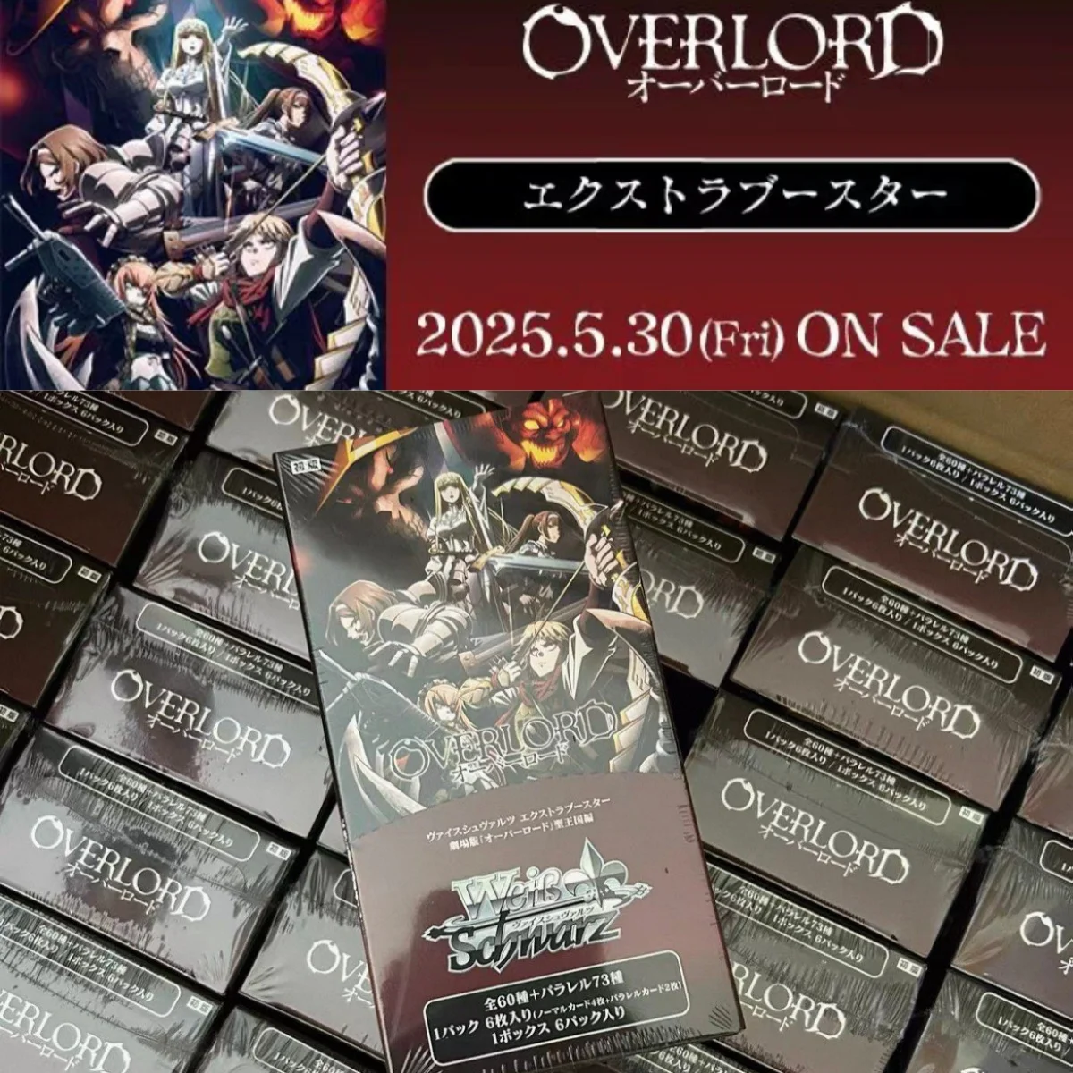 

Фильм Coptus Weiss Schwarz Overlord: The Undead King — арка Святого Королевства, черно-белые крылья