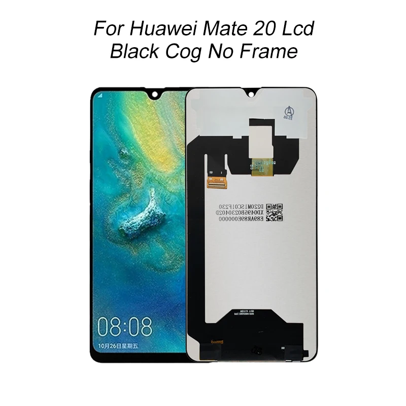 

1Pcs 6.53 Inch HMA-L29 Lcd For Huawei Mate 20 Display Touch Panel Screen Glass Digitizer Assembly With Tools