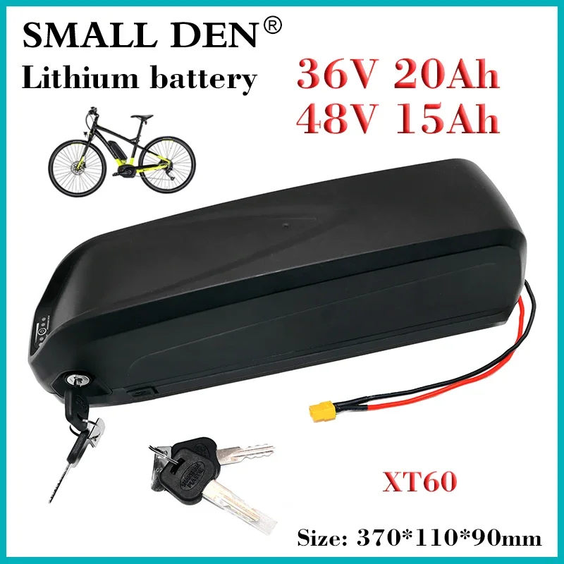 36V 20Ah 48V 15Ah Lithium Battery pack Hailong 1000W High power Cells For Electric two wheelers DIY Battery on Car Beam With BMS