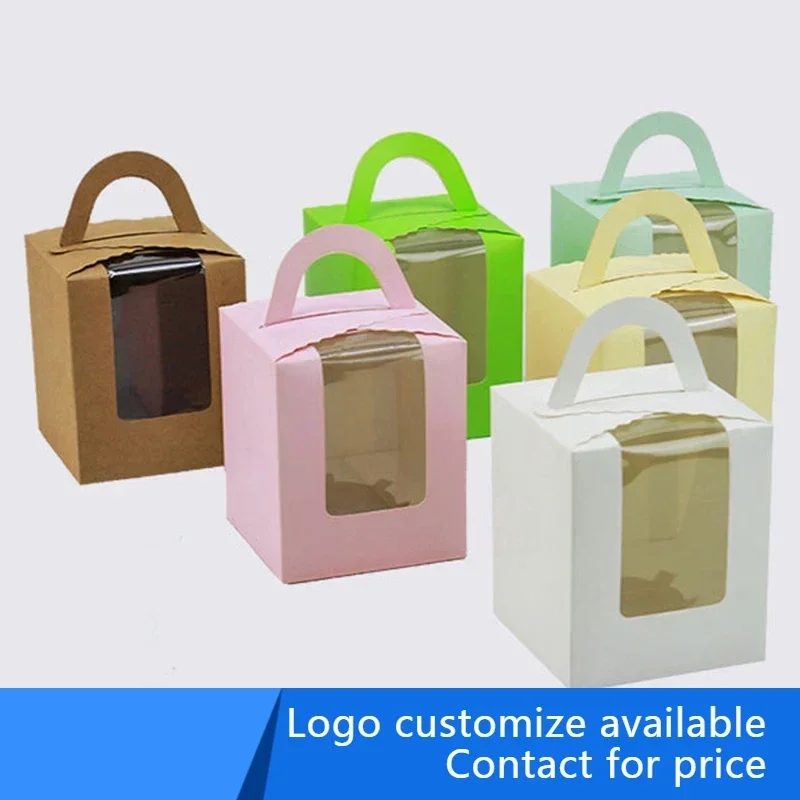 50 pcs Kraft paper gift packaging box custom carton cardboard box handmade soap Jewelry Candy package paper box