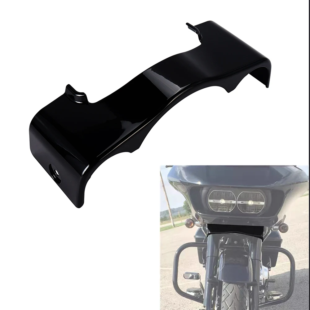 Czarny błyszczący motocykl ABS zewnętrzna owiewka tapicerka spódnica pokrywa dla Harley Touring CVO Road Glide Special FLTRXS Ultra FLTRU 2015-2021