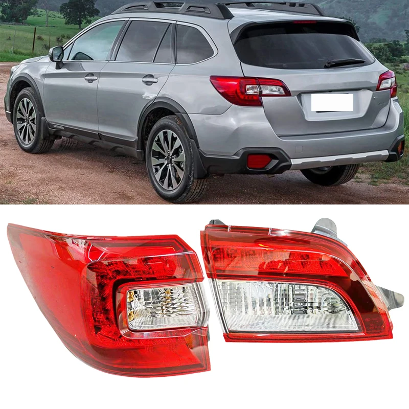 Car Tail Light Cover For Subaru Outback 2015-2020 Rear Brake Light Tail Light Housing Tail Lamp Accessories