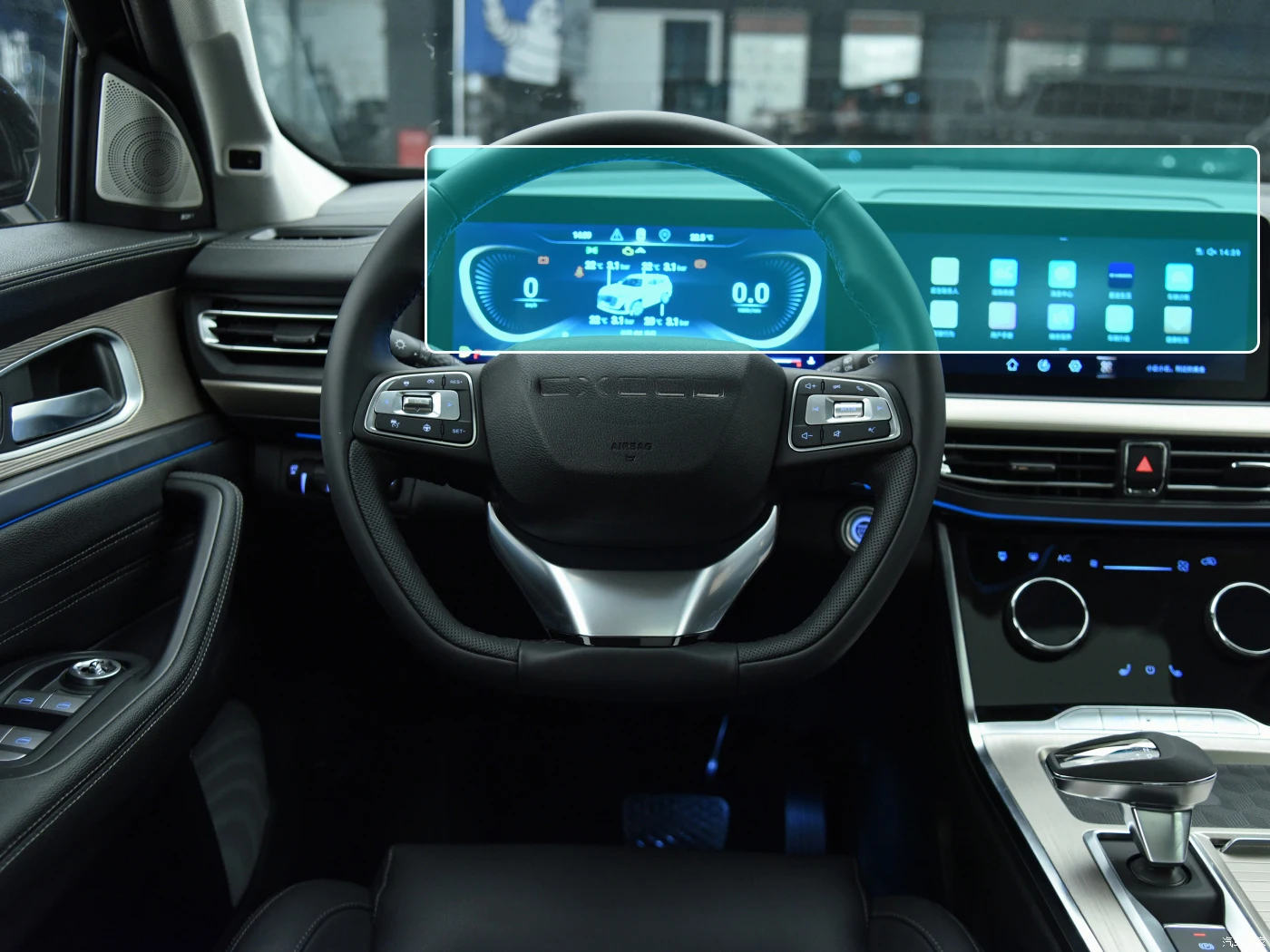 Защитная пленка TPU для Chery Exeed VX 2022 2021 Автомобильная Защитная пленка для сенсорного экрана GPS навигатора