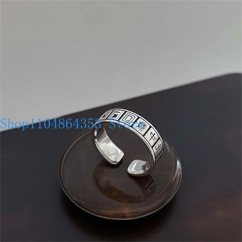 

652F Модное эффектное кольцо для игральных карт открытого квадрата в стиле ретро в стиле хип-хоп унисекс