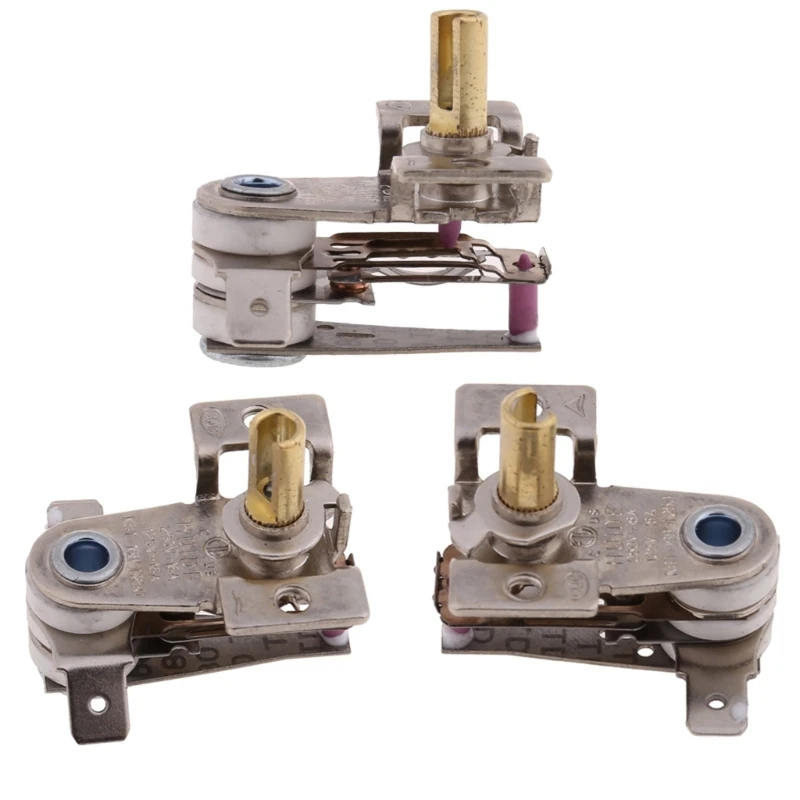 Interruptor temperatura ajustable 90 AC250V 16A termostato calefacción bimetálico KDT-200 interruptor duradero