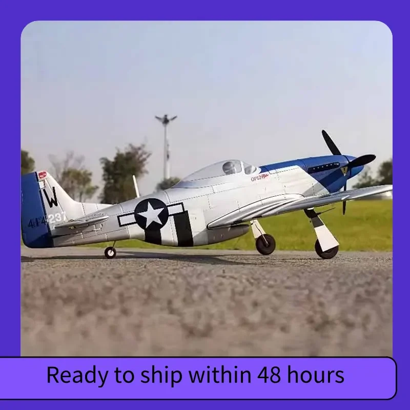 

Dynam Mini P51d Fixed-Wing RC Airplane 760mm Wingspan Remote Control Toy Model Realistic Park Takeoff Small Aircraft
