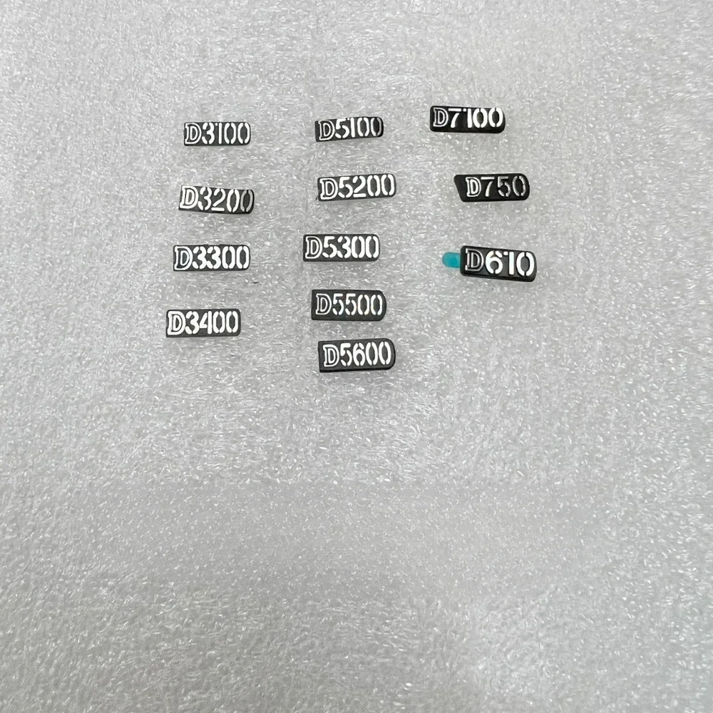 1PCS New for Nikon D3100 D3200 D5300 D5500 D5600 D3300 LOGO Model Nameplate Label Camera Repair Accessories