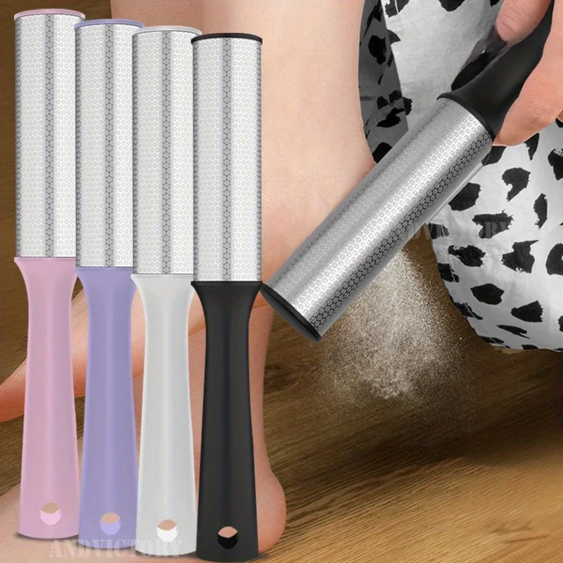 Professional Stainless Steel Foot Rasp Double Side Foot File Heel Grater Hard Dead Skin Callus Remover Pedicure File Care Tool